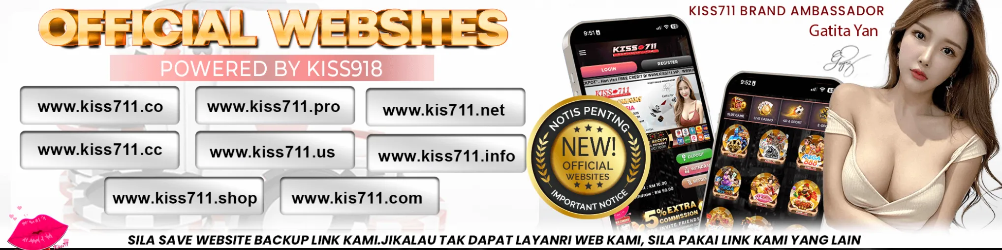 Kiss711 sites