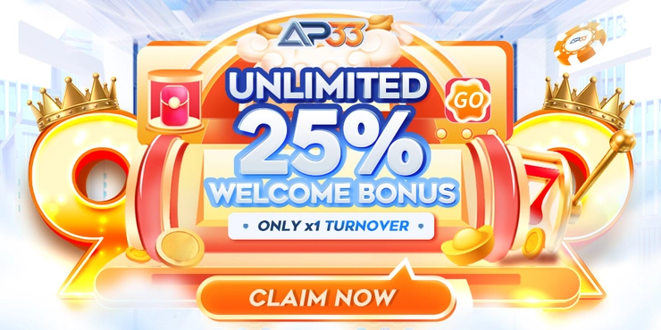 ap33 welcome bonus