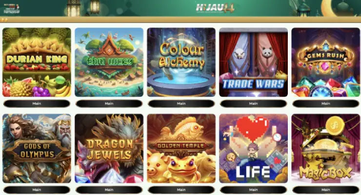 Hijau44 Games Selection